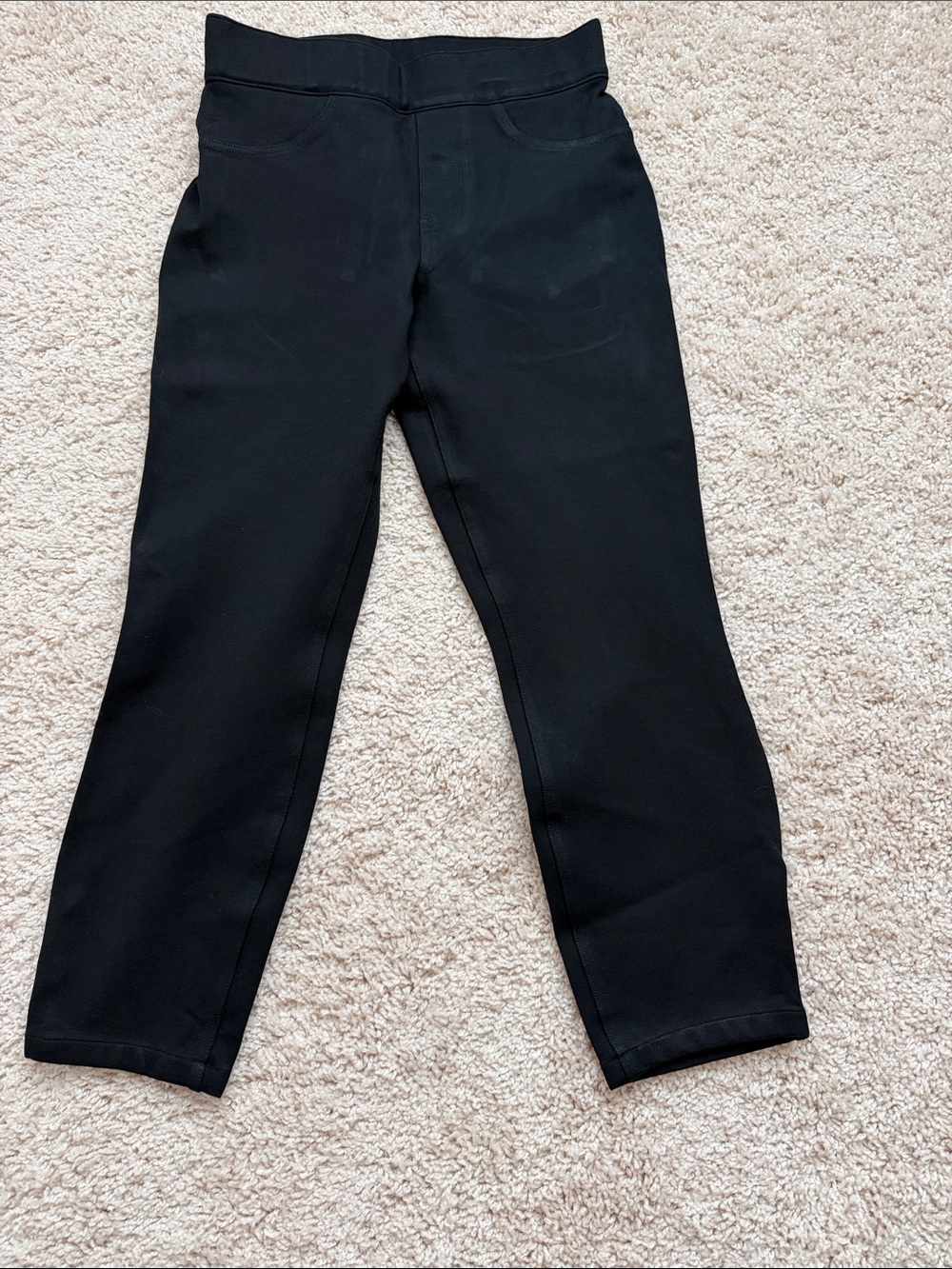 SPANX Black Ponte Stretch Leggings